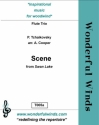 Tchaikovsky, P.I., Scene (Swan Lake) 3 Flutes