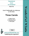 Trad./ Monnoye, Three Carols 3 Flutes