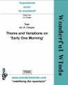 Traditional, Theme and Variations - Early One Morning 3 Flutes