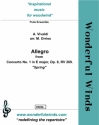 Vivaldi, A., Allegro (Spring) 5 Flutes