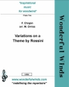 Chopin, F., Variations on a Theme by Rossini 2 Flutes, A