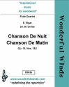 Elgar, E., Chanson De Nuit/Chanson De Matin 2 Flutes, A, B