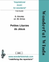 Grovlez, G, Petites Litanies de Jesus 2 Flutes, A, B