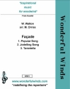 Walton, W., Facade 4 Flutes incl. Pc, A, B