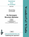 Grieg, E., Six Norwegian Mountain Tunes Pc (opt.) 3 Flutes, A, B.