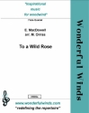 MacDowell. E., To a Wild Rose 3 Flutes, A, B