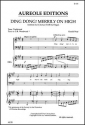 Gerald Near, Ding Dong! Merrily on High Mixed Choir [SAB] and Organ Chorpartitur