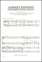 Gerald Near, To Thee, O Lord, Have I Lifted Up My Soul Mixed Choir [SATB] and Organ Chorpartitur