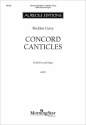 Sheldon Curry, Concord Canticles SATB divisi and Organ Chorpartitur