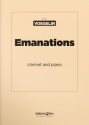 Fritz Voegelin, Emanations Klarinette und Klavier Stimmensatz