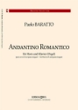 Paolo Baratto, Andantino Romantico Horn und Klavier Buch