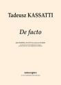 Tadeusz Kassatti, De Facto Oboe, Horn [or Euphonium] and Piano Stimmensatz