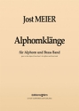 Jost Meier, Alphornklnge Brass Band and Alphorn[s] Partitur + Stimmen