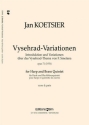 Jan Koetsier, Vysehrad-Variationen Op. 71 Brass Quintet and Harp Partitur + Stimmen