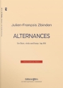 Julien-Franois Zbinden, Alternances Flute, Viola and Harp Stimmensatz
