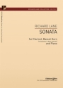 Richard Lane, Sonata Clarinet, Basset Horn and Piano Stimmensatz
