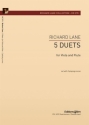 Richard Lane, 5 Duets Flute and Viola Stimmensatz