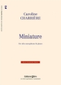 Caroline Charrire, Miniature Altsaxophon und Klavier Buch