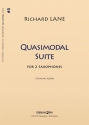 Richard Lane, Quasimodal Suite Saxophone Duet Buch