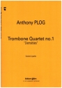 Trombone Quartet no.1 for 4 trombones score and parts
