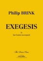 Philip Brink, Exegesis Bass Trombone Buch