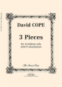 David Cope, 3 Pieces Posaune Buch