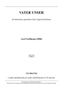 Vater Unser fr Solostimme, gem Chor, Orgel und Orchester Fagott