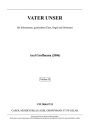 Vater Unser fr Solostimme, gem Chor, Orgel und Orchester Violine 2