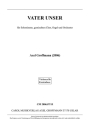 Vater Unser fr Solostimme, gem Chor, Orgel und Orchester Violoncello / Kontrabass