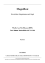 Magnificat Text: R. M. Rilke Sololied fr mittlere Singstimme  und Orgel Partitur