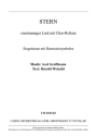 Stern Text: H. Wetzold einstimmiges Lied Singstimme mit Harmoniesymbolen