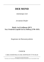 Der Mond (An meinen Bruder) Text: F. L. Graf zu Stolberg einstimmiges Lied Singstimme mit Harmoniesymbolen