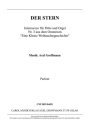 DER STERN (Intermezzo.) Nr. 3 aus dem Oratorium 'Eine Kleine Weihnacht Instrumentalstck Partitur