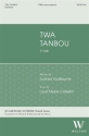 Sydney Guillaume, Twa Tanbou TTBB Unaccompanied Choral Score