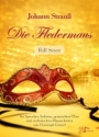 Strau, Johann (Sohn), Die Fledermaus Blasorchester, Chor (SATB ad. lib.), 5 Gesangssolisten