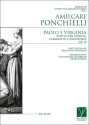 Paolo e Virginia op.78 per violino, clarinetto e pianoforte partitura e parti