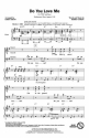 Do You Love Me TTB and Piano Chorpartitur