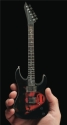 Kirk Hammett Frankenstein Miniature Guitar Replica Collectible