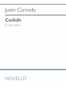 Justin Connolly, Ceilidh Violinquartett Partitur + Stimmen