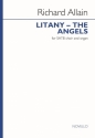 Richard Allain, Litany - The Angels SATB and Organ Chorpartitur