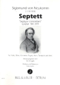 Septett Es-Dur NV399 fr Flte, Oboe, Klarinette, Horn, Fagott, Trompete und Bass Partitur und Stimmen