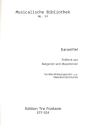 Karamfiel fr 4 Blockflten (Melodieinstrumente) (SATB) Partitur und Stimmen