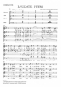 Laudate Pueri Psalm 112 fr Sopran, gem Chor und Orchster Chorpartitur