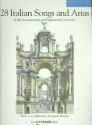 28 Italian Songs and Arias for medium voice and piano