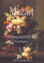 Quartett KV 497 fr Flte, Violine, Viola und Violoncello Partitur und Stimmen