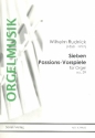 7 Passions-Vorspiele op.39 fr Orgel