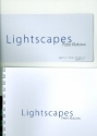 Lightspaces for marimba solo, violin, cello, flute, horn and bassoon score and parts