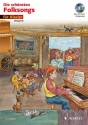 Die schnsten Folksongs (+CD) fr Klavier (mit Text und Akkorden)