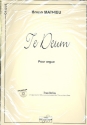 Te Deum (+CD) pour orgue