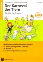 Musikalische Meisterwerke fr Kinder - Der Karneval der Tiere  Kopiervorlage mit Lsungen